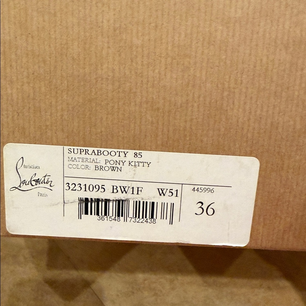 Christian Louboutin Leopard Ankle Booties - Picture 2 of 9